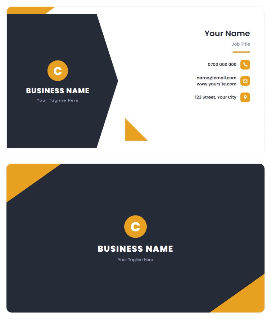 Amber Shield Card